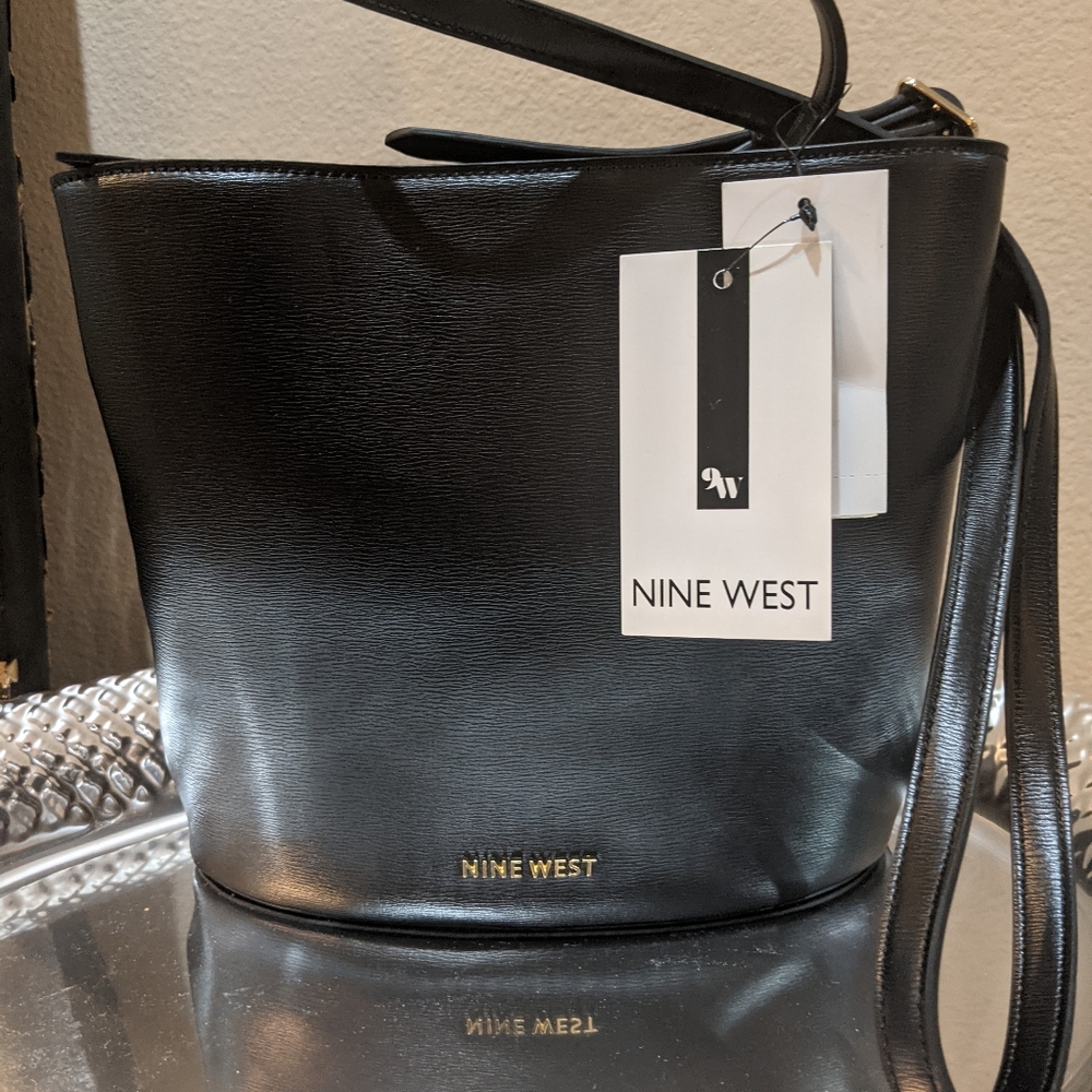 NWT Nine West Payton Bucket Bag